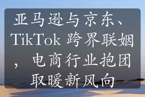 亚马逊与京东、TikTok 跨界联姻，电商行业抱团取暖新风向